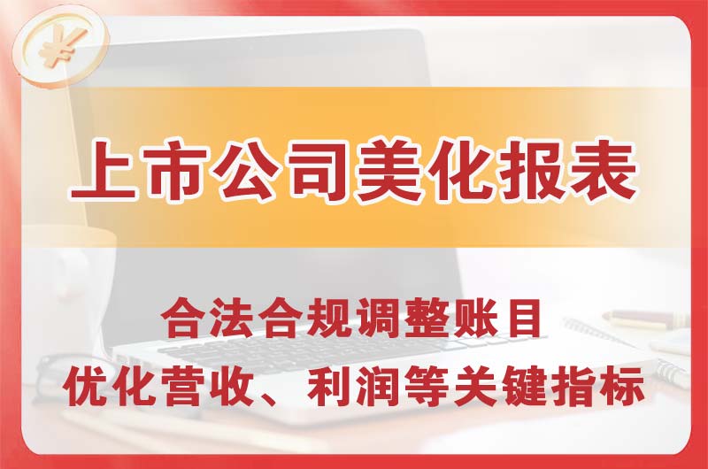 沙坪坝上市公司美化报表