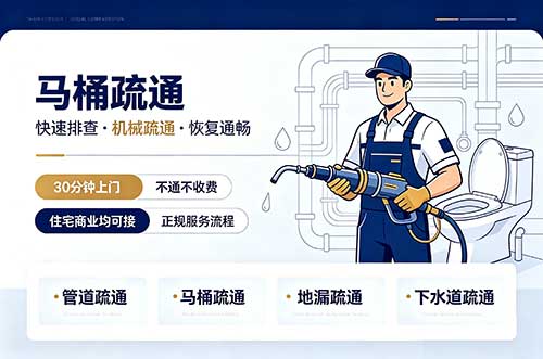 沙坪坝马桶疏通